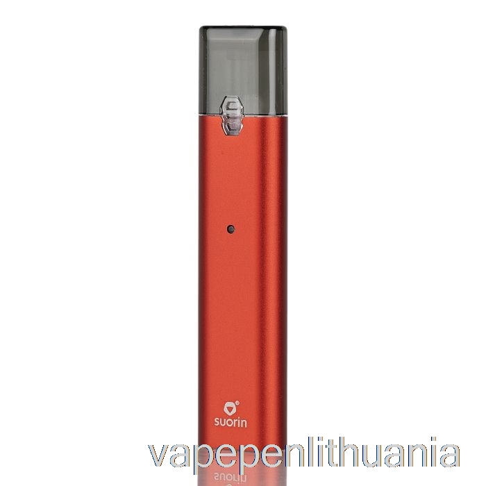 Suorin Ishare Single Portable Pod Kit Metal Edition - Red Vape Liquid